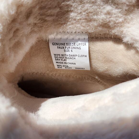 MUK LUKS Flexi Albany Suede Shearling Winter Boots 6 - Picture 6 of 11